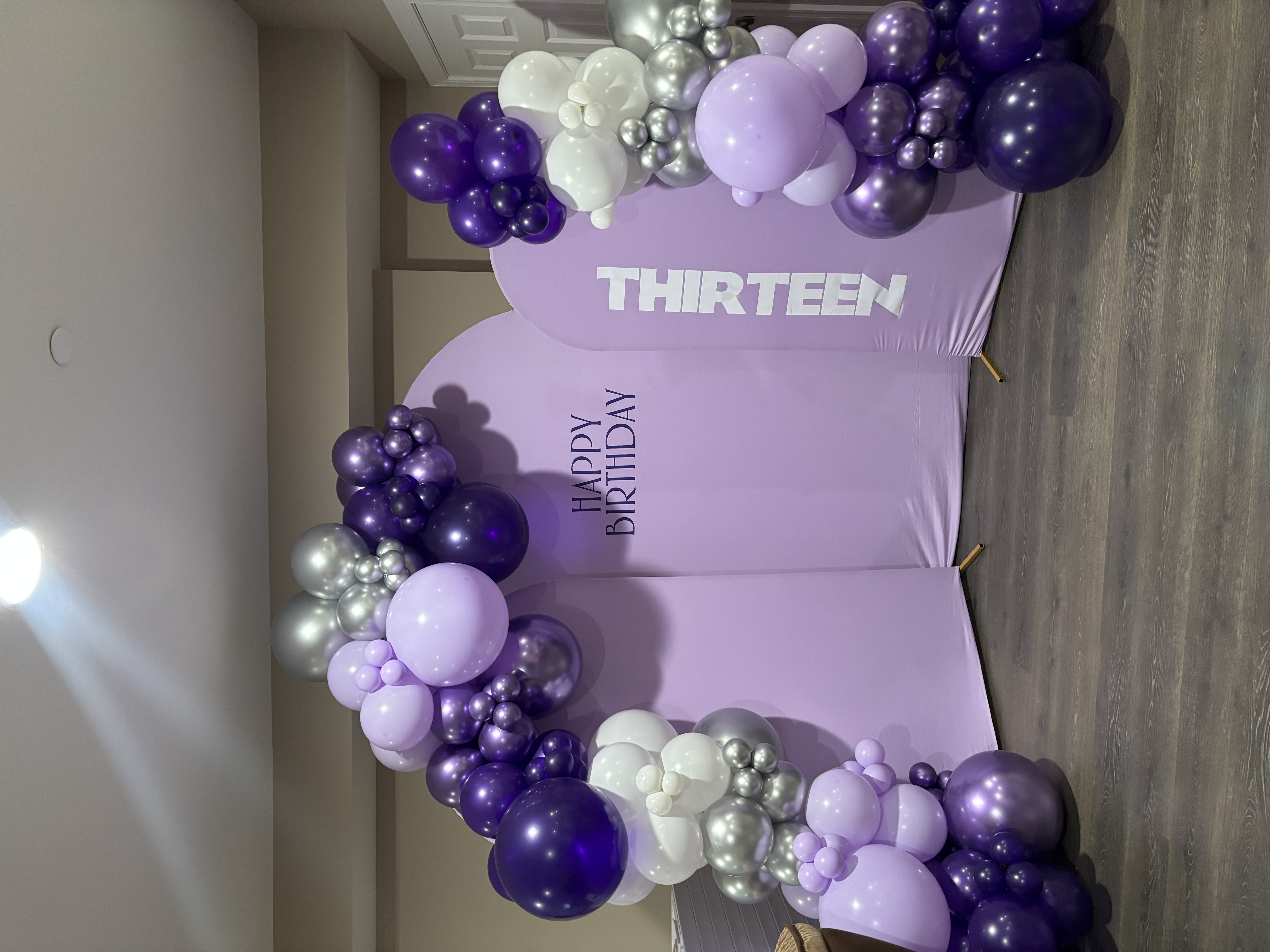 Birthday Backdrop — Shaleur Events