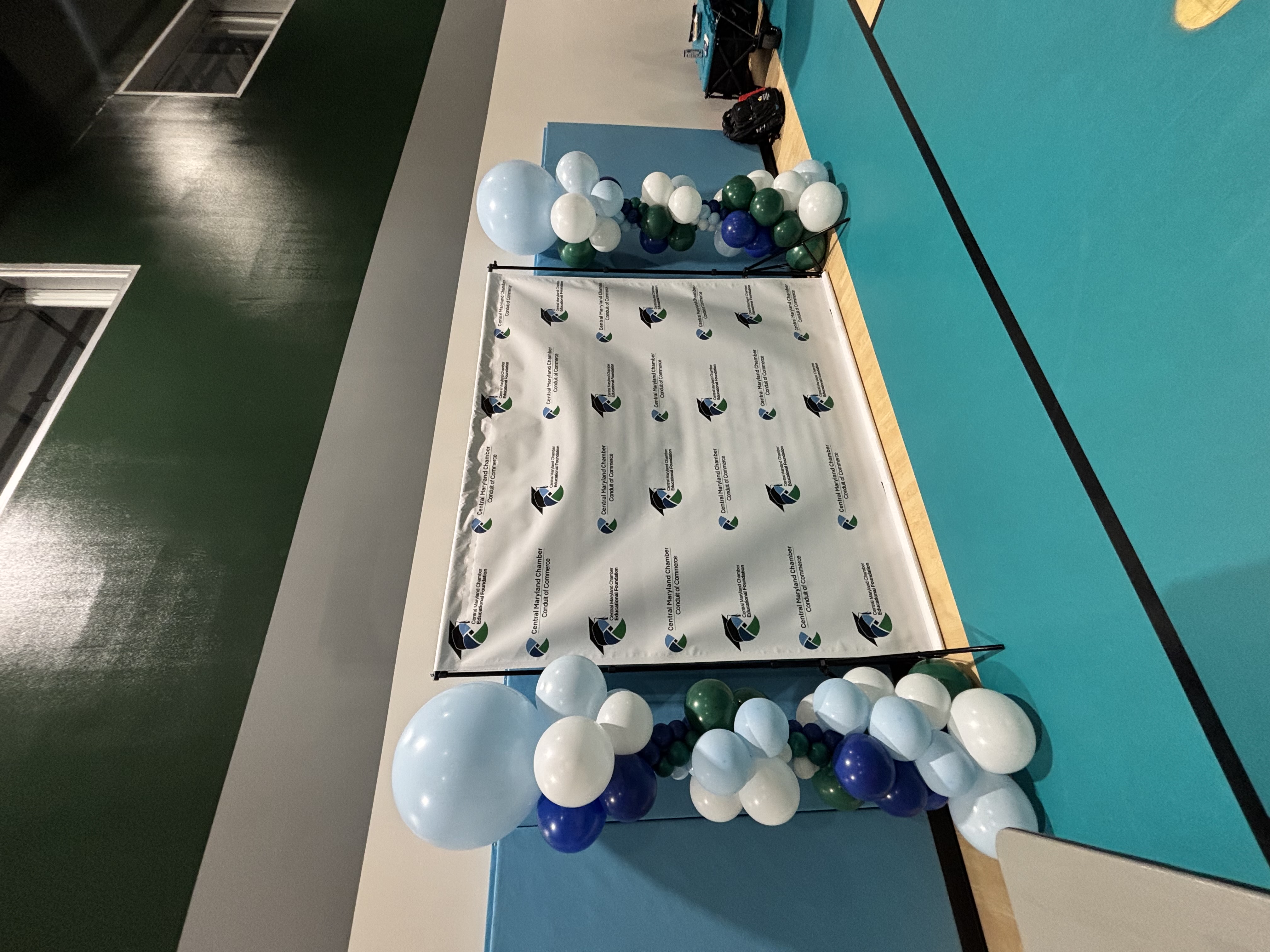 Corporate Backdrop — Shaleur Events